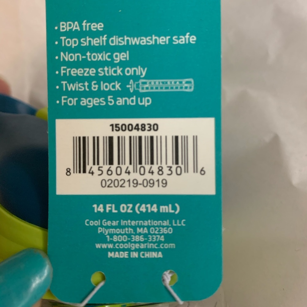 Cool gear freeze me water bottle - Picture 6 of 6